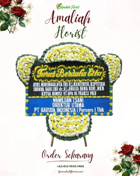 Papan Bunga Duka Wirosari
